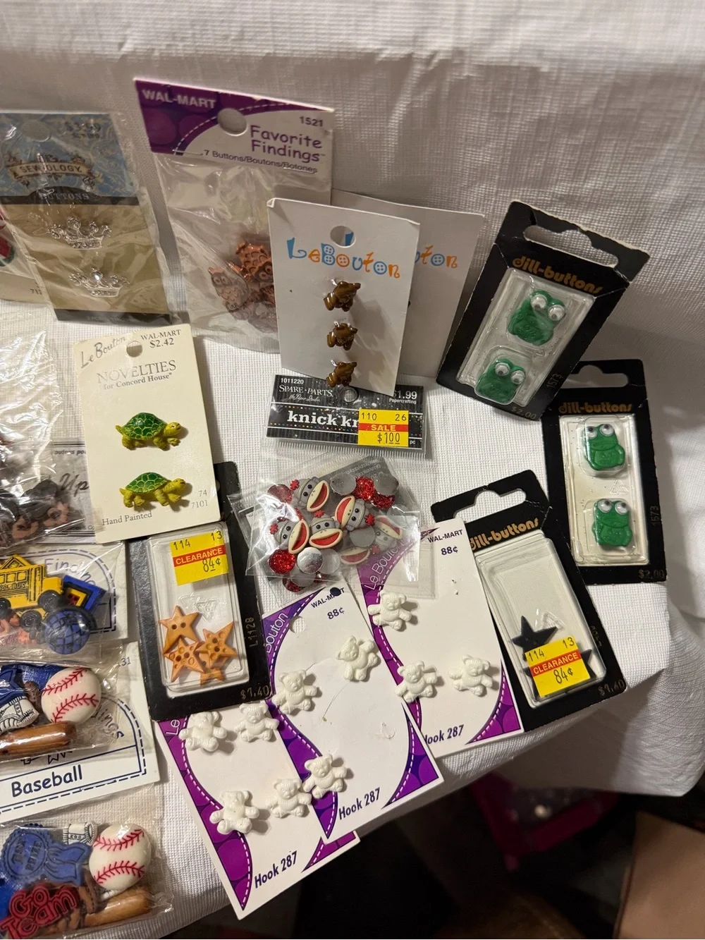 HUGE Assortment of Decorative Craft Buttons